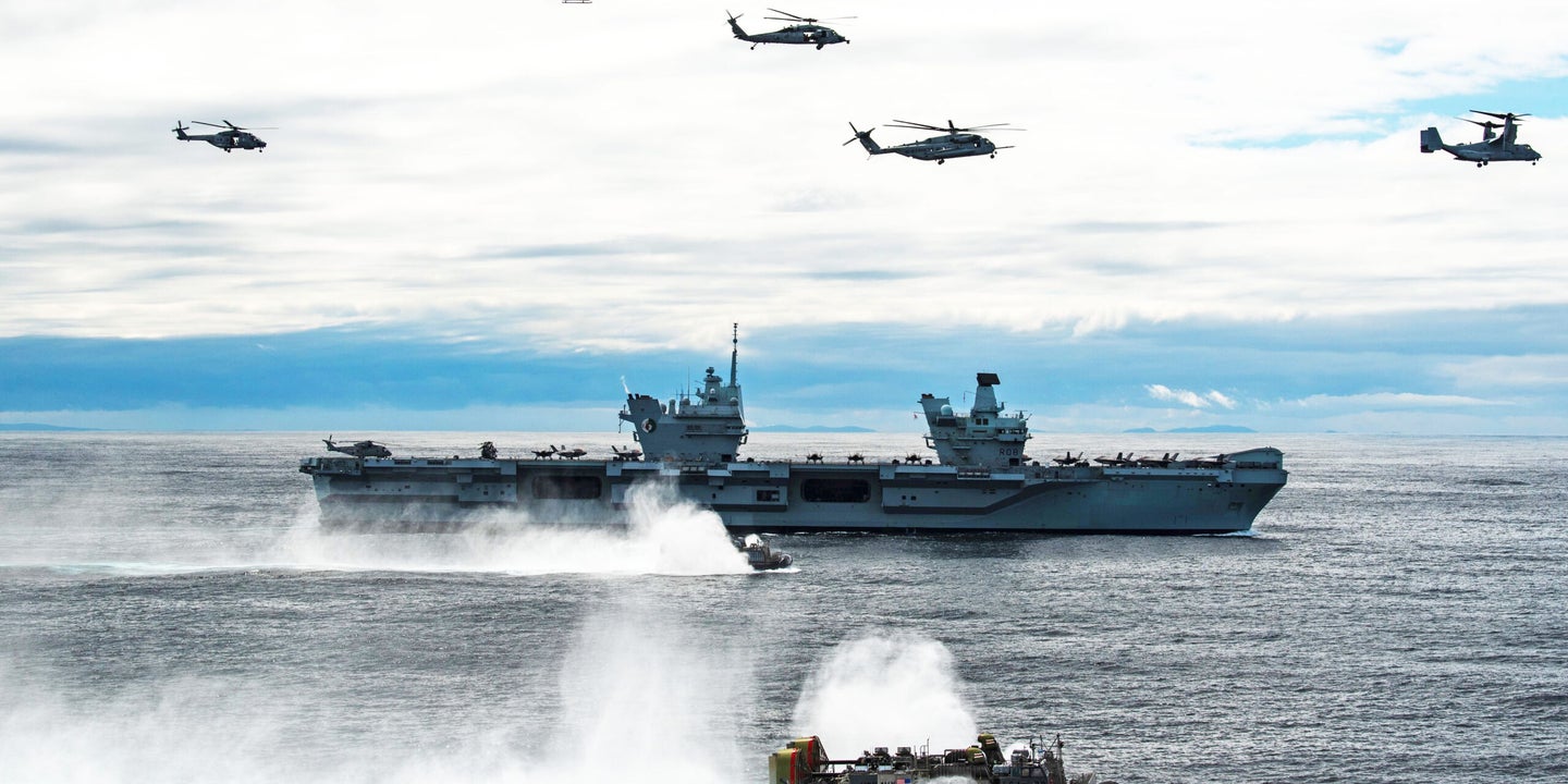 British Carrier Joins U.S. Amphibious Forces In North Atlantic In A Vision Of What&#8217;s To Come