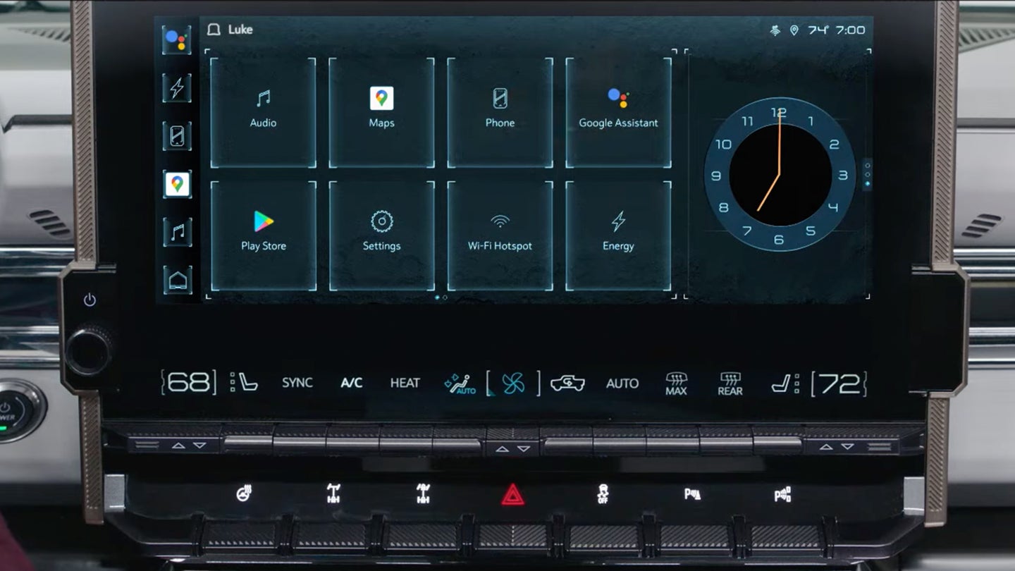 GMC Hummer EV Will Have Android-Powered Infotainment System With Google Assistant