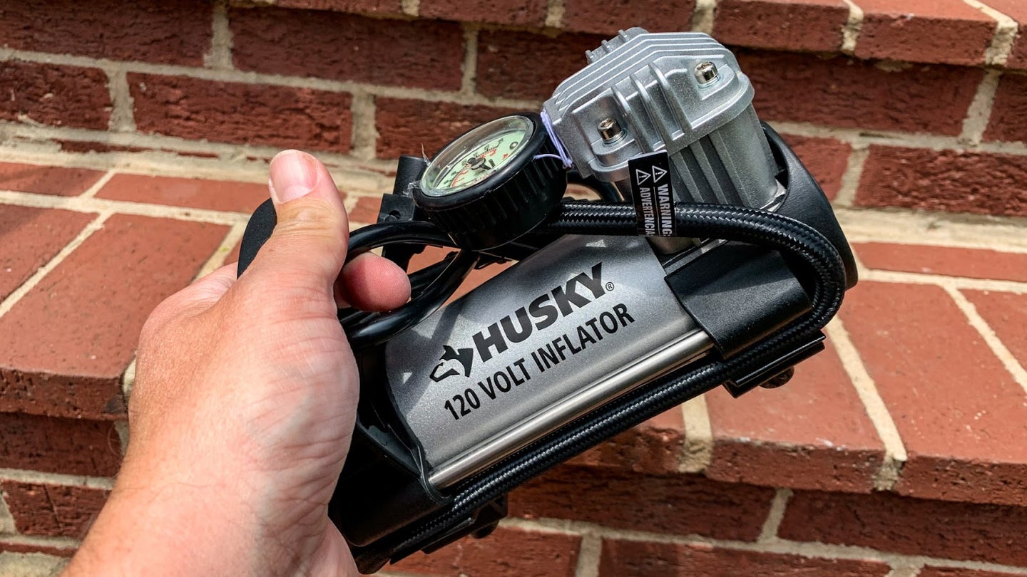 Getting Our PSI On With the Husky Electric Air Tire Pump 120V Inflator