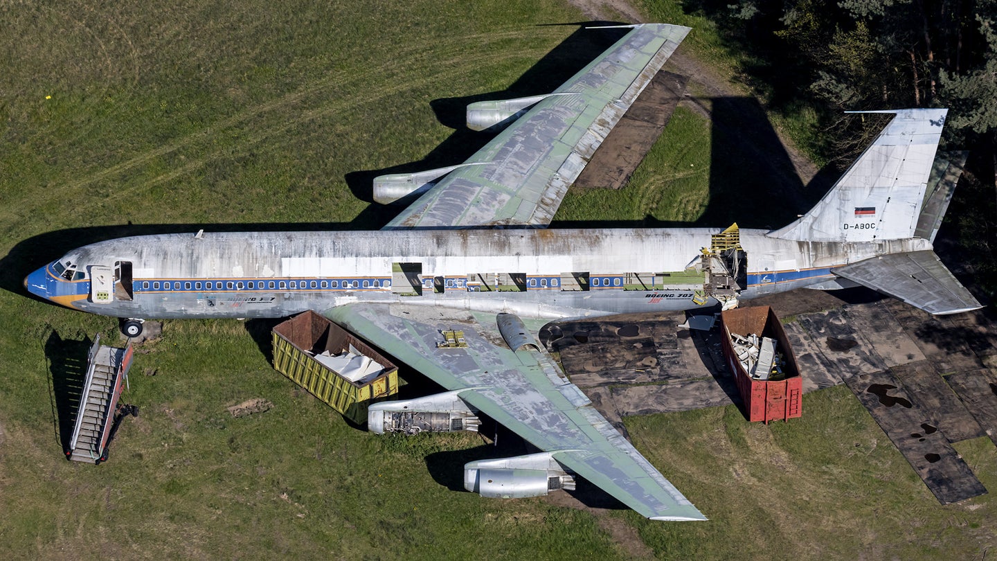 A Boeing 707 That Survived The ‘Black September’ Hijacking Spree Is Getting Scrapped