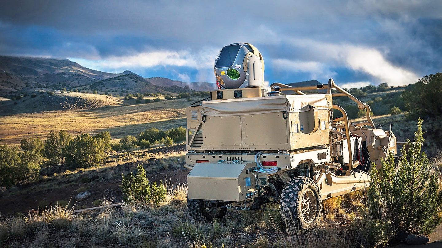How Raytheon Is Delivering Laser Beams To The Battlefield