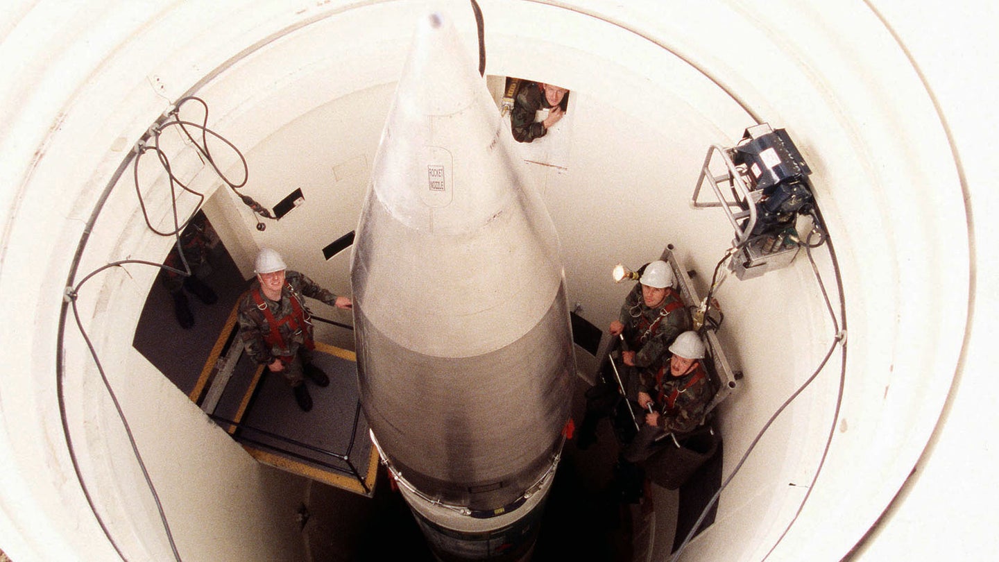 Minuteman III Intercontinental Ballistic Missile Test Aborted Due To Undisclosed Issue