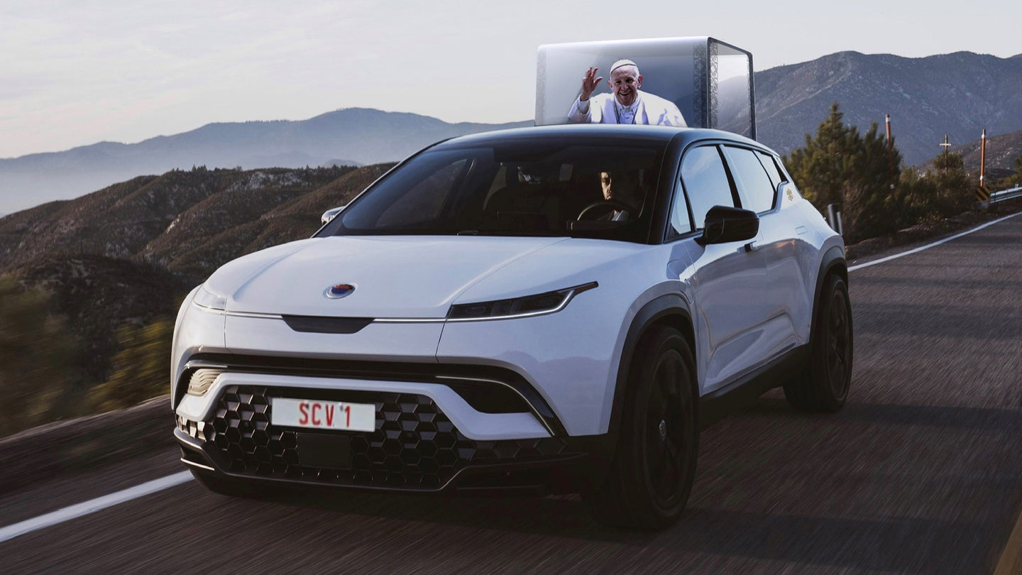 The First All-Electric Popemobile Will Be Made By Fisker, Apparently