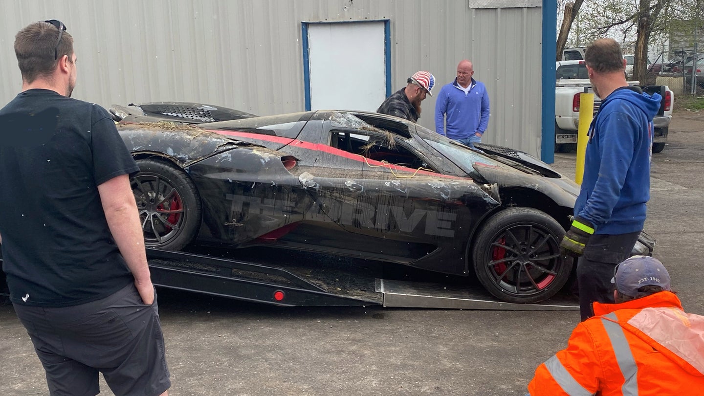 Top Speed Record-Holding SSC Tuatara Wrecked in Car Carrier Crash