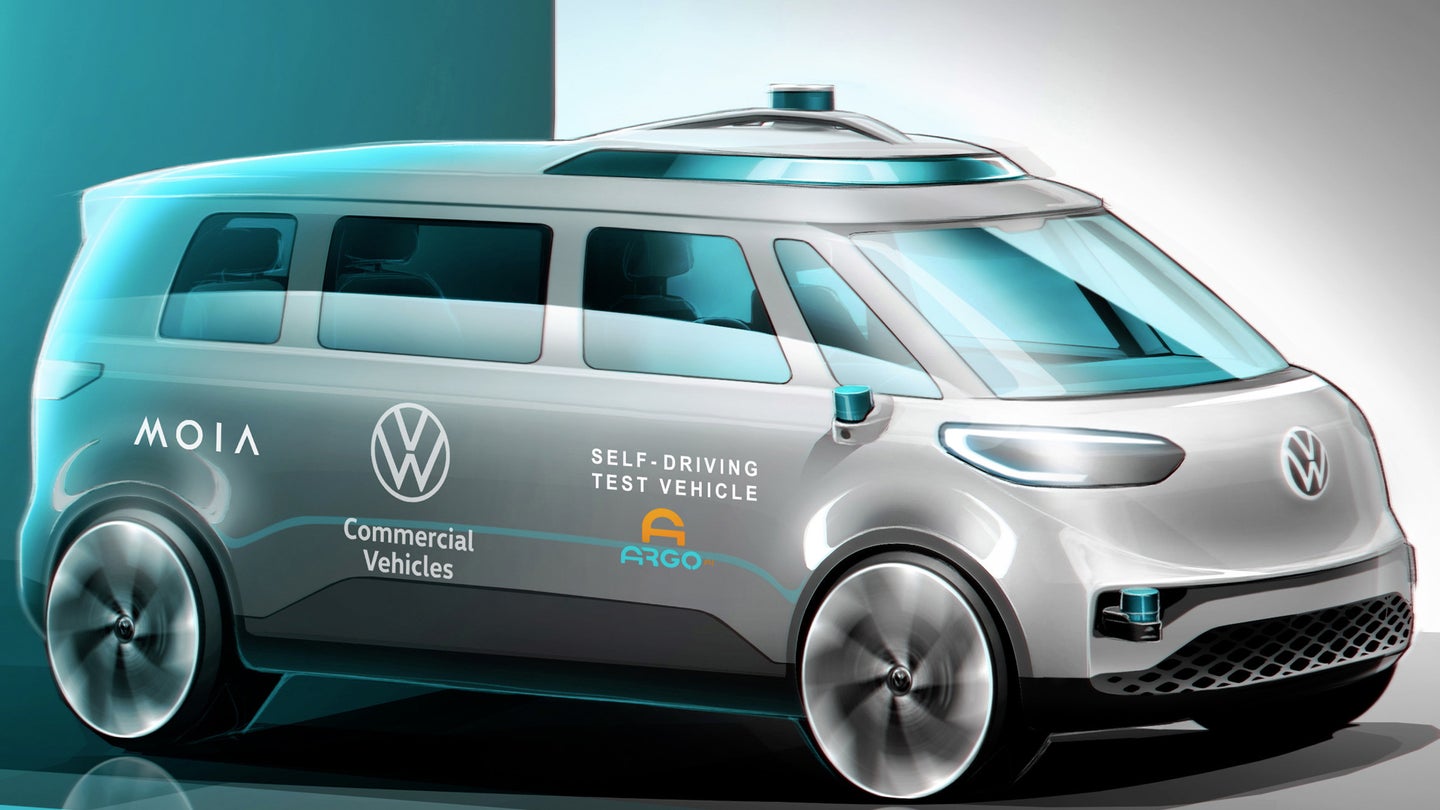 VW Plans to Build Level 4 Self-Driving Vans By 2025