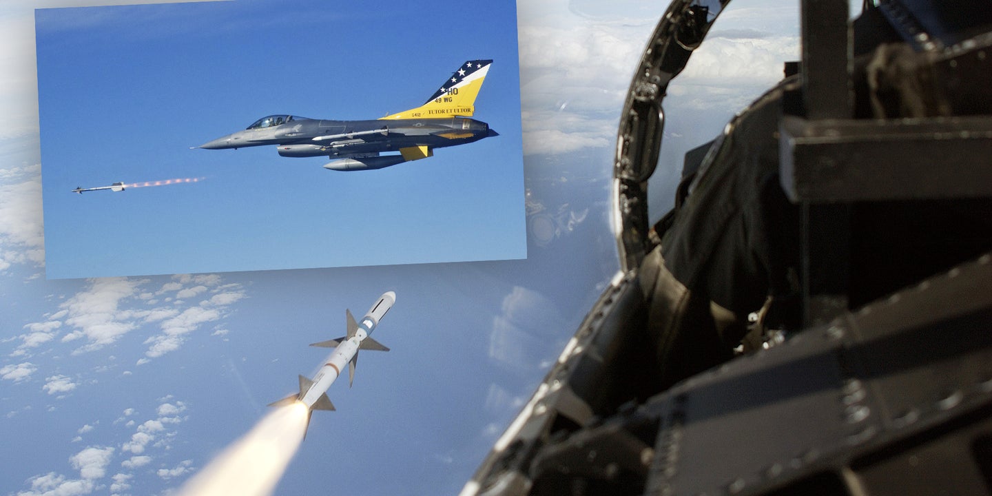 How The Air Force Fires Live Missiles To Make Sure Pilots And Weapons Function In Actual Combat