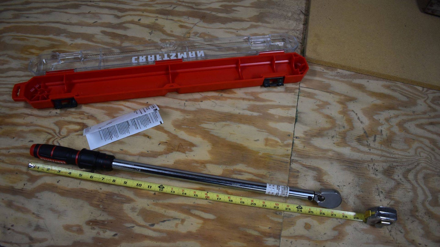 We Gave This Craftsman 1/2-Inch SAE Torque Wrench the Beans And It Held Up