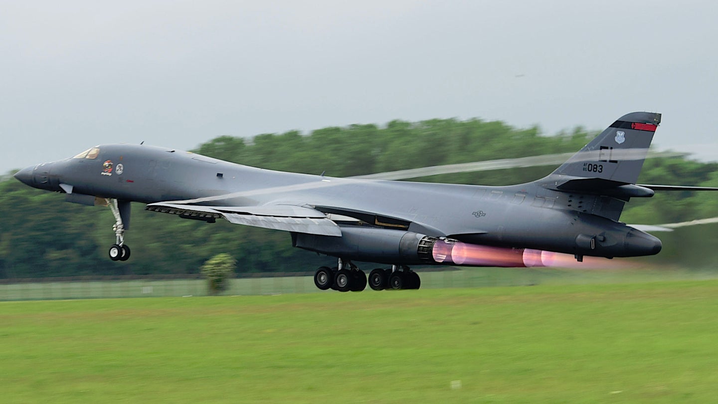 B-1Bs Start To Get Back In The Air After Fleet-Wide Grounding