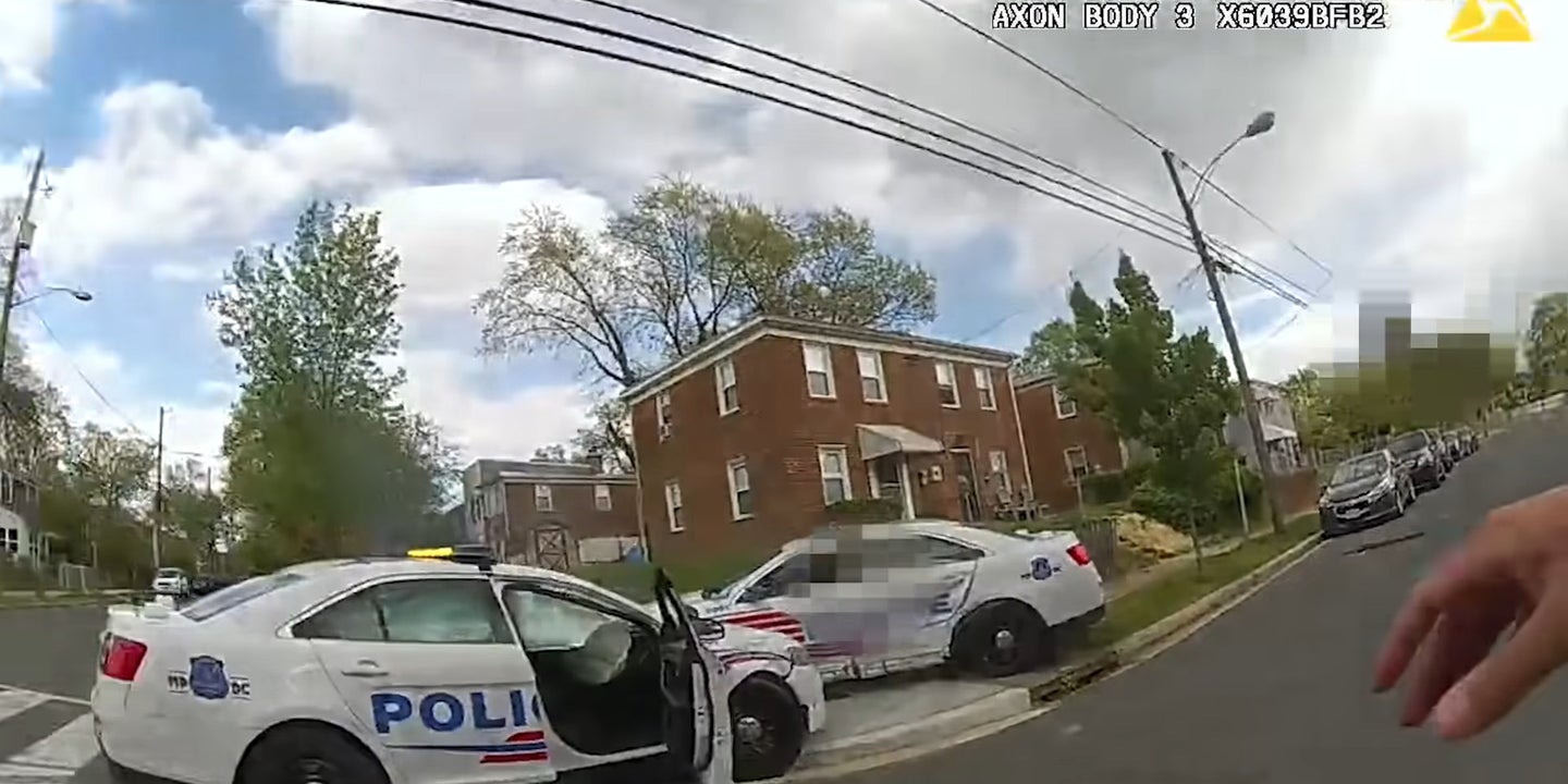 Video: DC Cops’ Cruiser Drag Race Ends in Crash and Reckless Driving Charges