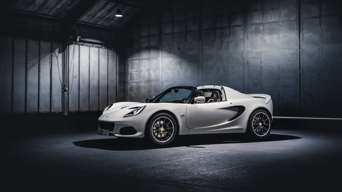 Lotus Will Sell You the Tooling for the Elise if It Thinks You’ll Do It Justice