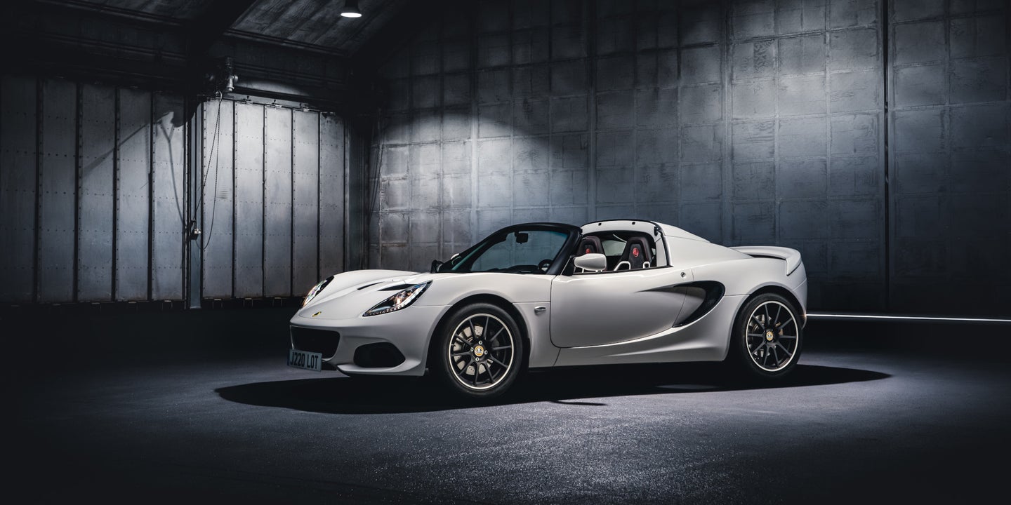 Lotus Will Sell You the Tooling for the Elise if It Thinks You’ll Do It Justice