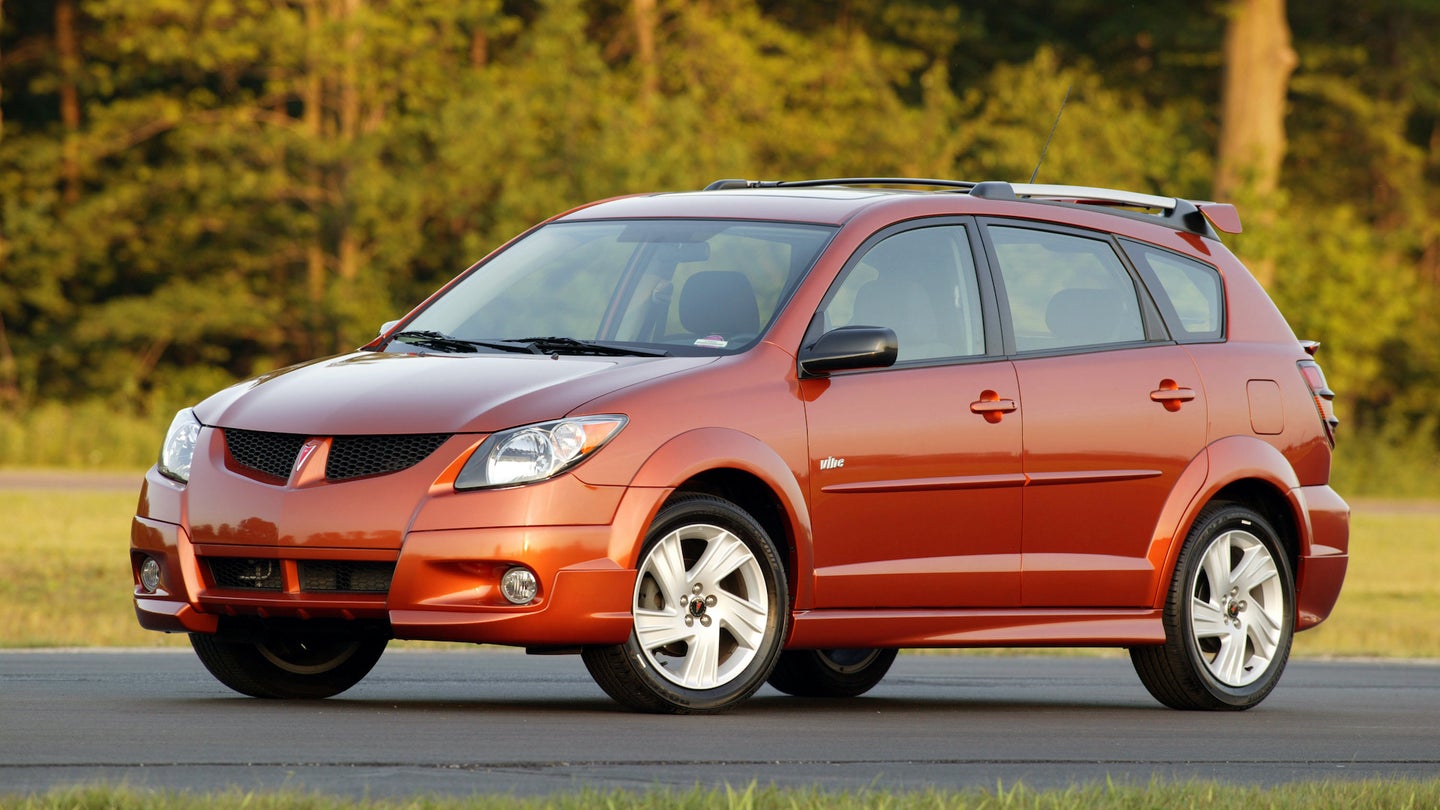 A Factory Supercharger on Your Pontiac Vibe Was the Ultimate &#8217;00s Tuner Move
