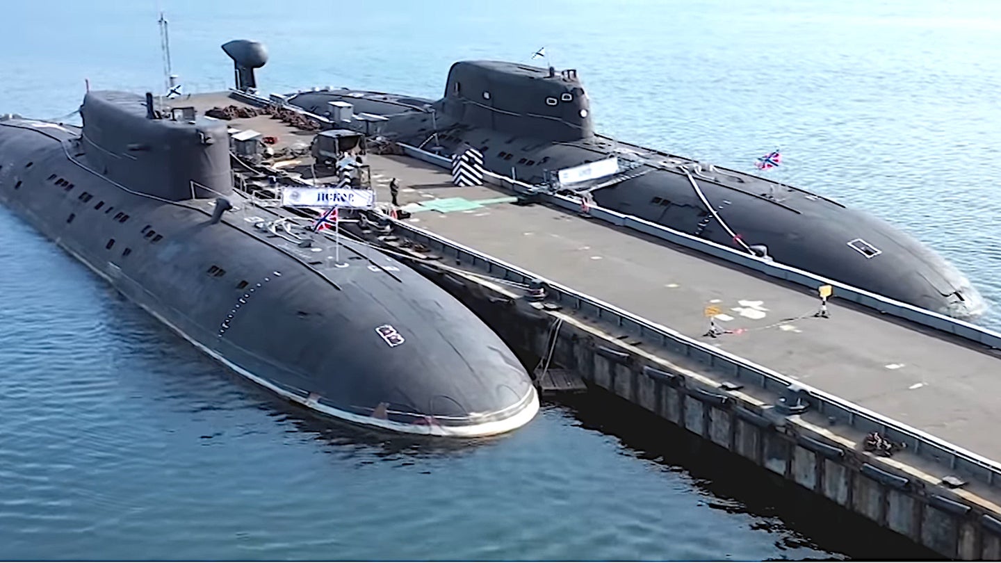 Russia Shows Off Tiny Fleet Of Titanium-Hulled Sierra II Attack Submarines In New Video