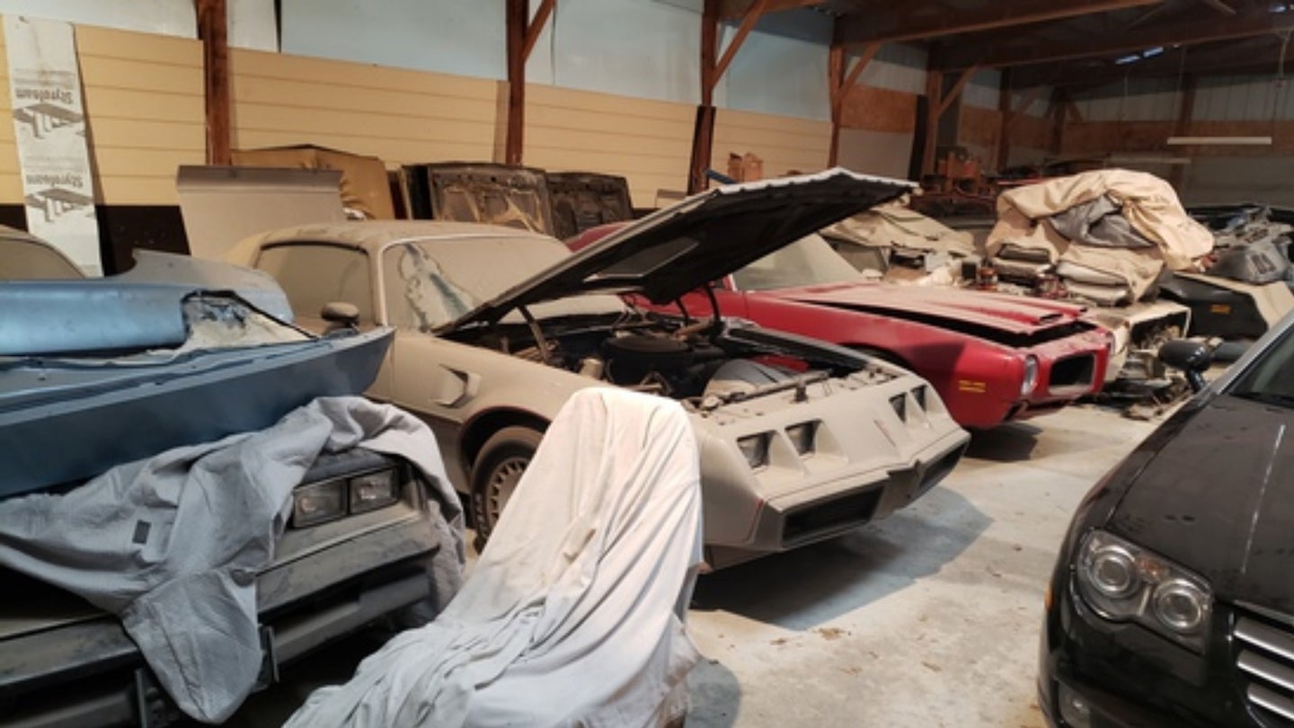 Retired Postman’s Collection of 20 Pontiac Firebirds and Trans Ams Is Headed to Auction