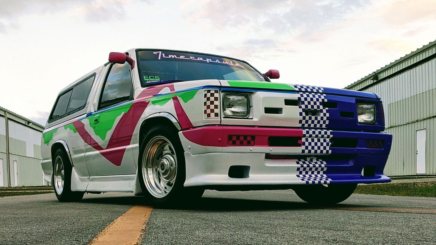 This Outrageous Dodge Ram 50 Is ’90s Radness in Truck Form