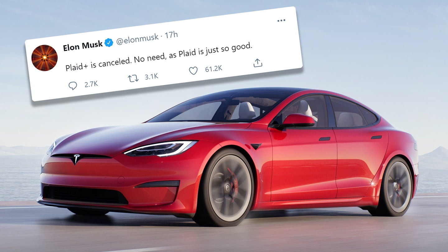 Tesla Model S Plaid+ Axed Days Before Launch Because Regular One Is ‘Just So Good’