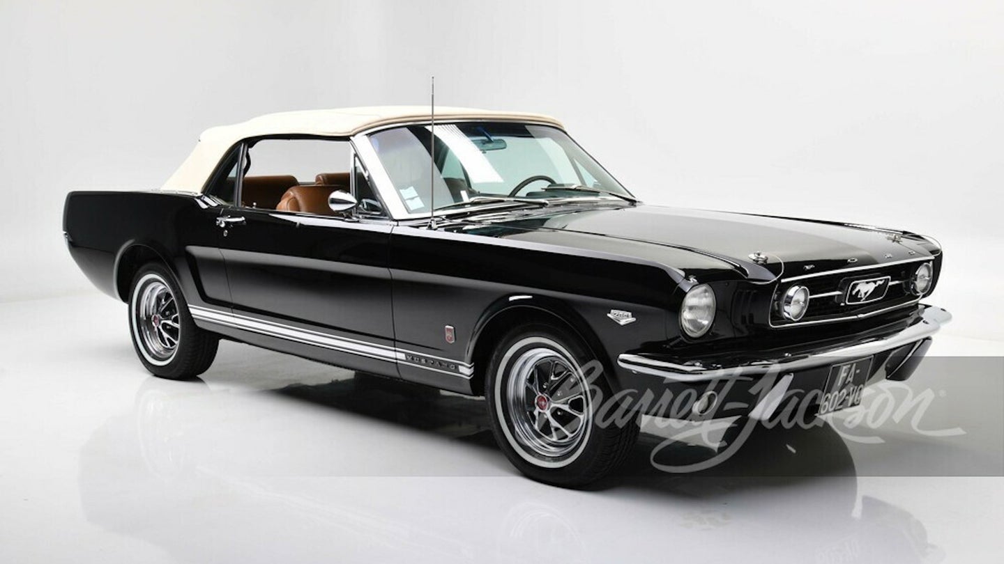 Henry Ford II’s Custom 1966 Ford Mustang Convertible Hits Auction With No Reserve