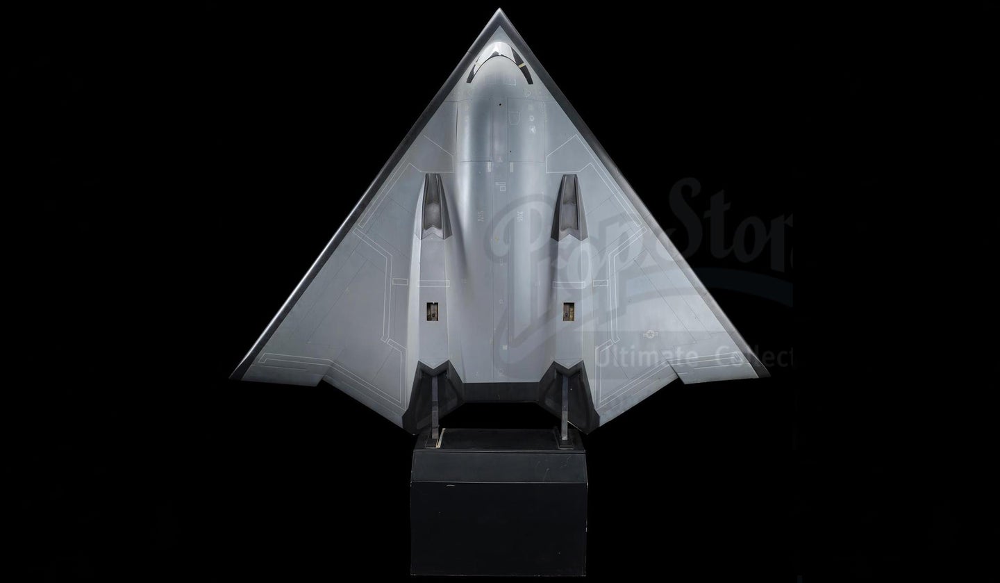 Giant Studio Model Of Broken Arrow&#8217;s B-3 Stealth Bomber Is On The Auction Block