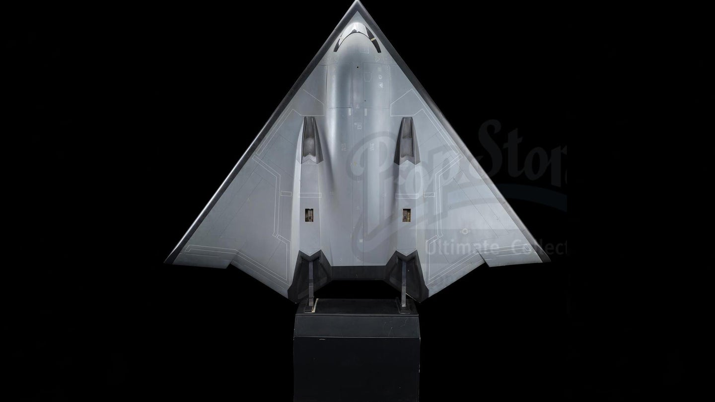 Giant Studio Model Of Broken Arrow’s B-3 Stealth Bomber Is On The Auction Block