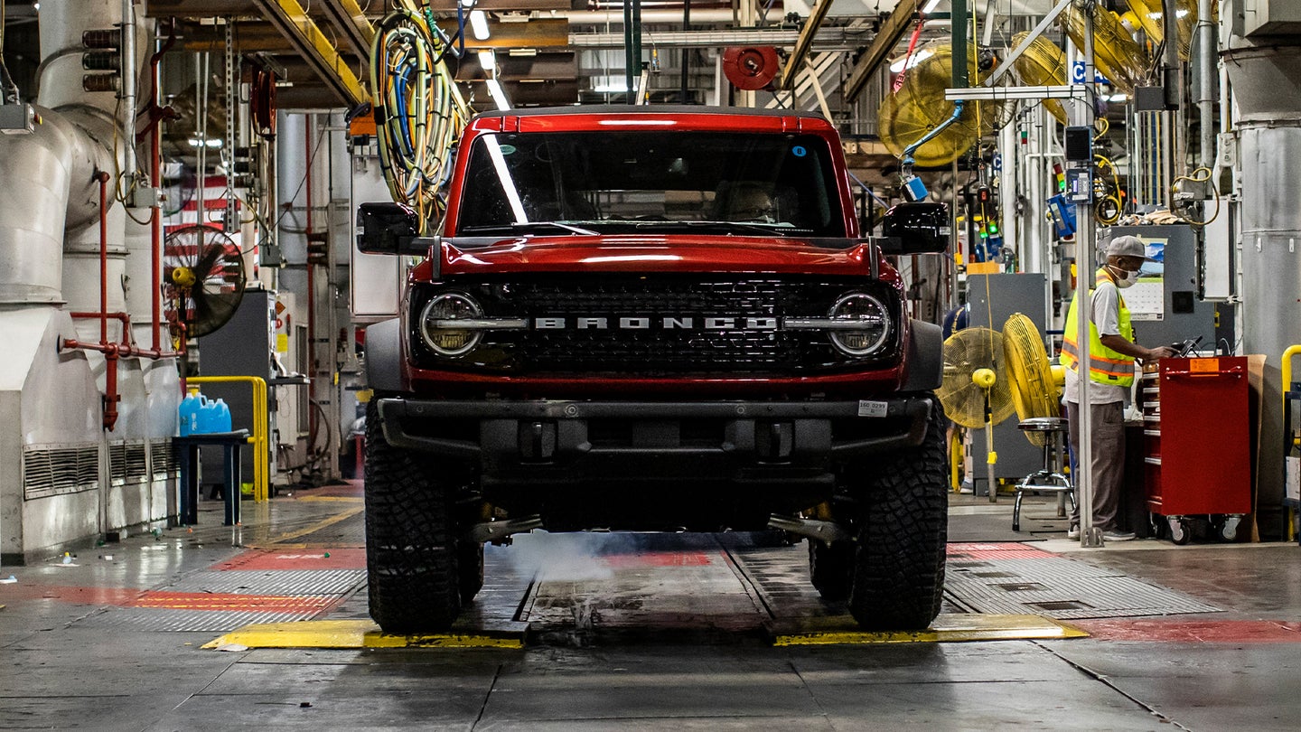 Hundreds of Ford Broncos Are Ready to Ship