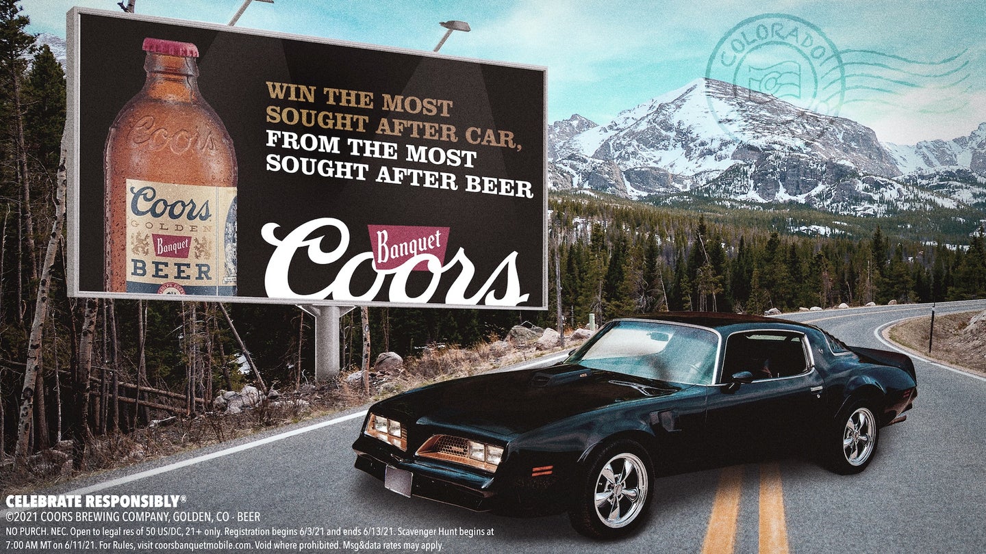 The Keys to a ’77 Pontiac Firebird Are Hidden in Colorado. If You Find Them, It’s Yours