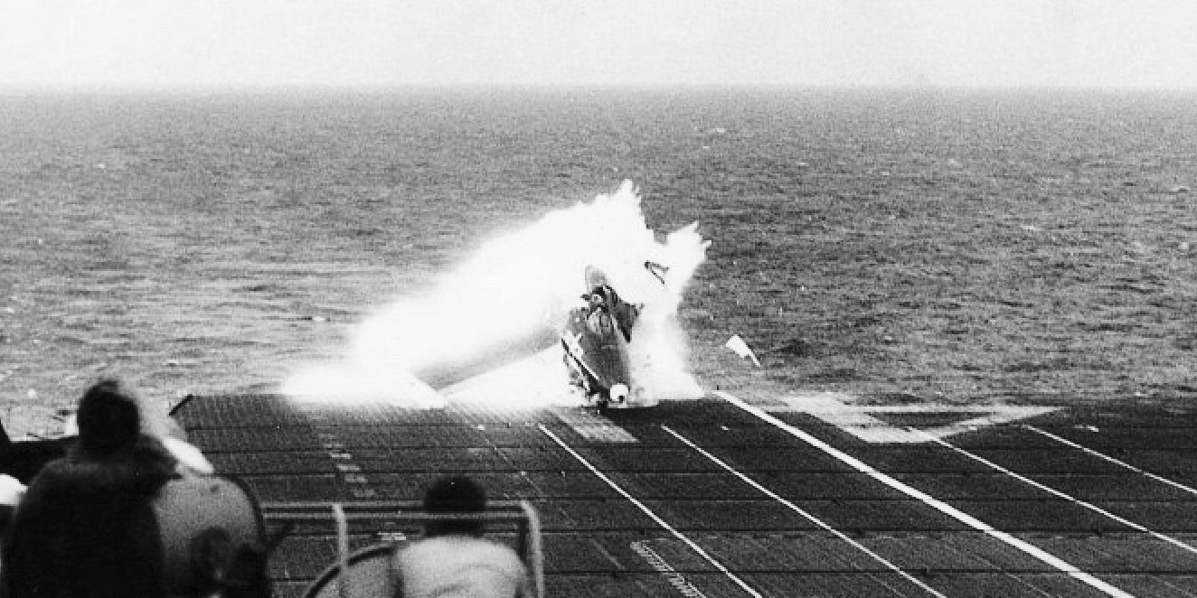 The Most Replayed Carrier Crash In History Happened 70 Years Ago Today