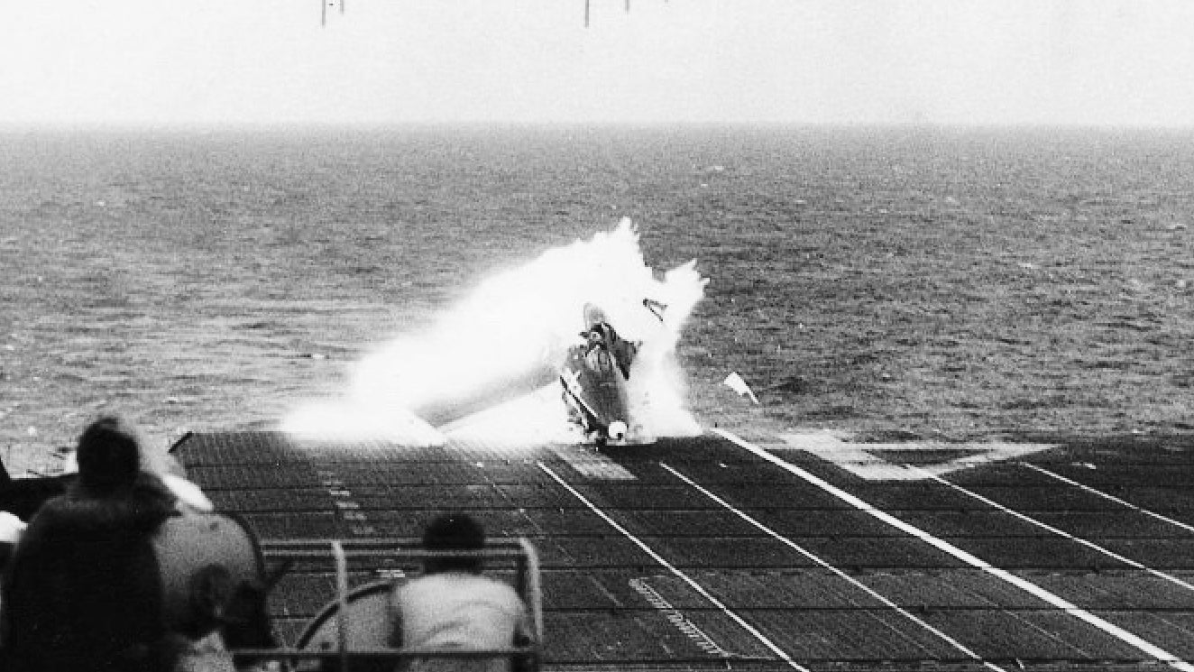 The Most Replayed Carrier Crash In History Happened 70 Years Ago Today