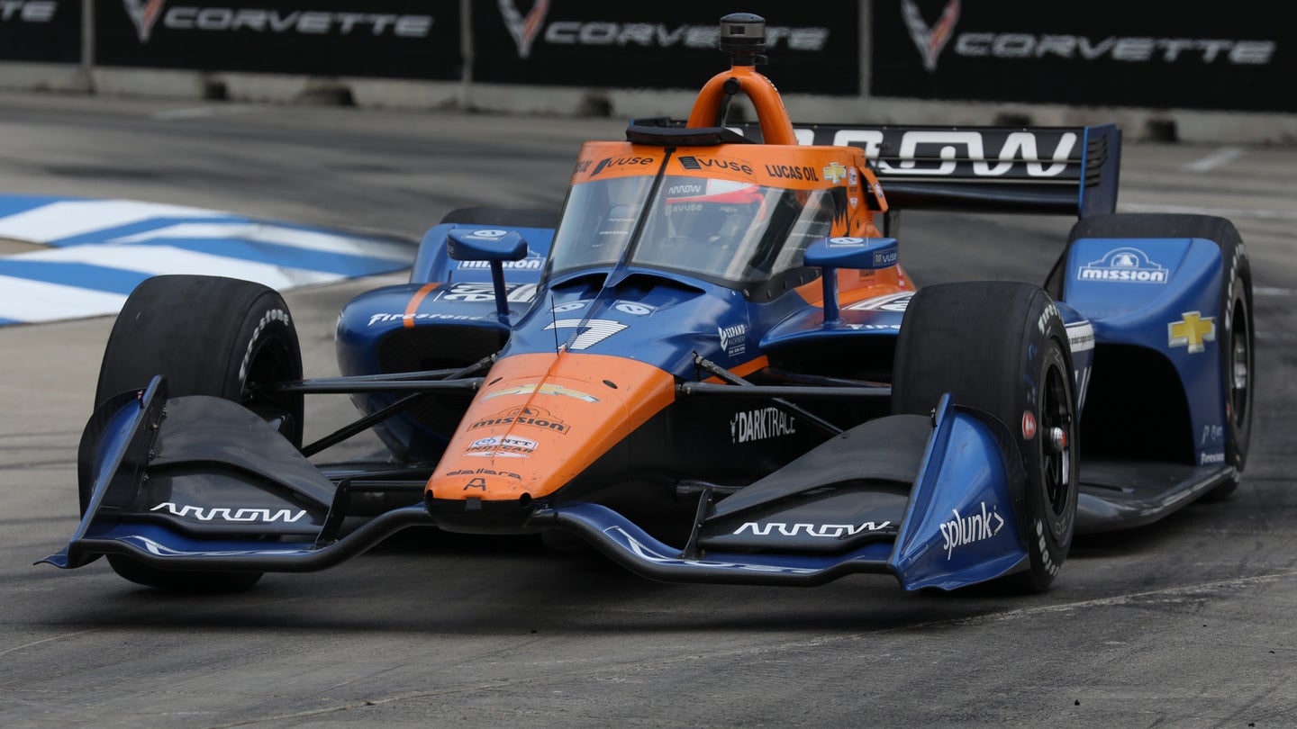 This Huge IndyCar Shunt Wasn&#8217;t a Stuck Throttle