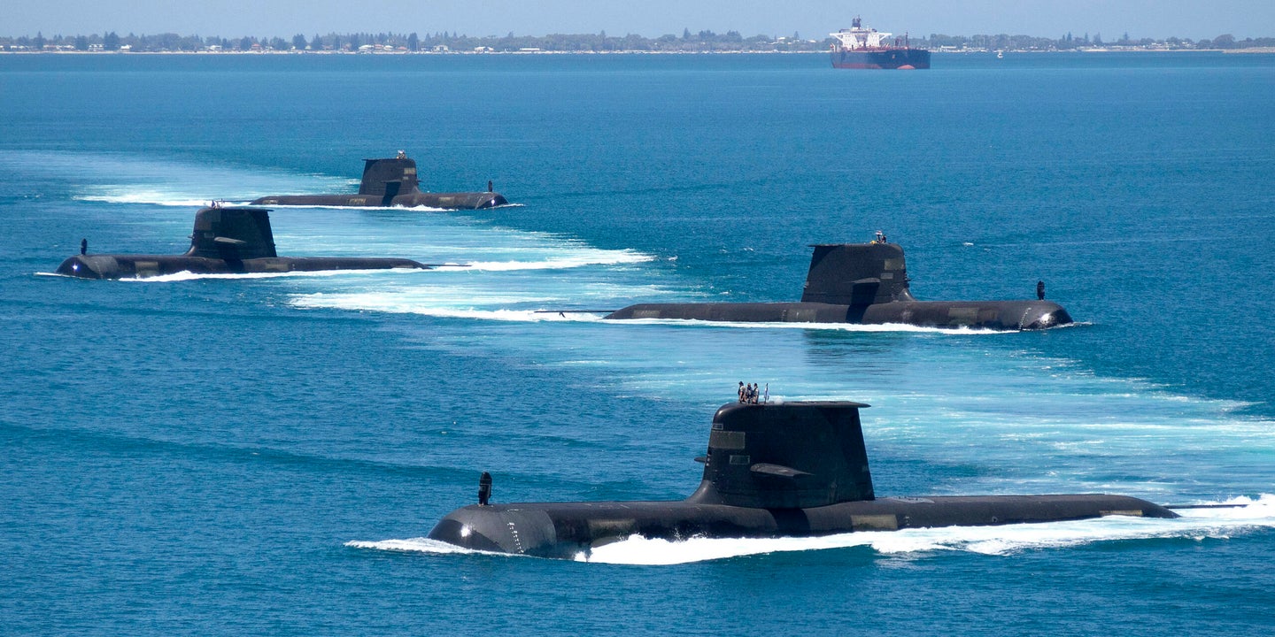 Australia To Upgrade All Its Aging Submarines Amid Chronic Delays To Its New French Design
