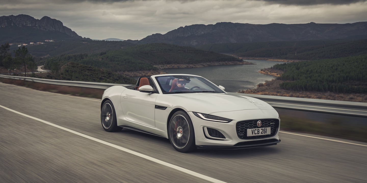 2022 Jaguar F-Type Is Going With an All-V8 Lineup From Now On