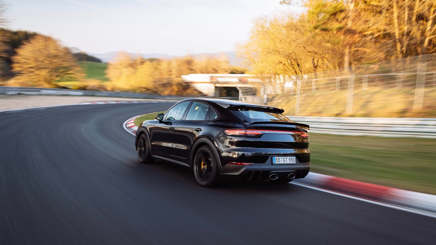 New Hi-Po Version of the Porsche Cayenne Just Smashed the SUV Nurburgring Lap Record at 7:38.9