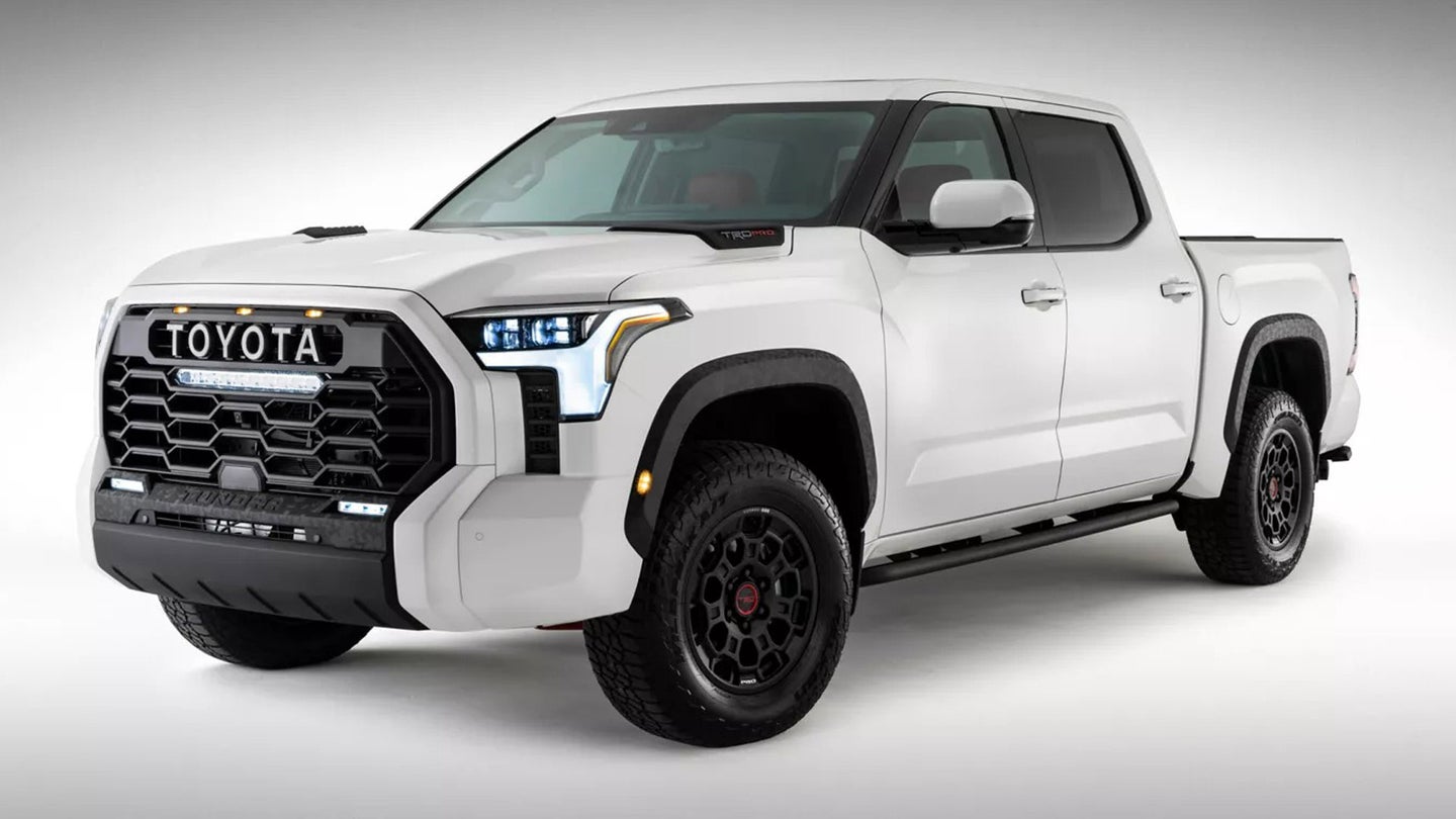 2022 Toyota Tundra TRD Pro Shown in Official Photo After Earlier Leaks
