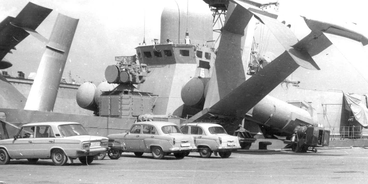 The Soviet-Era Hurricane High-Speed Missile Boat Had Absolutely Gargantuan Hydrofoils