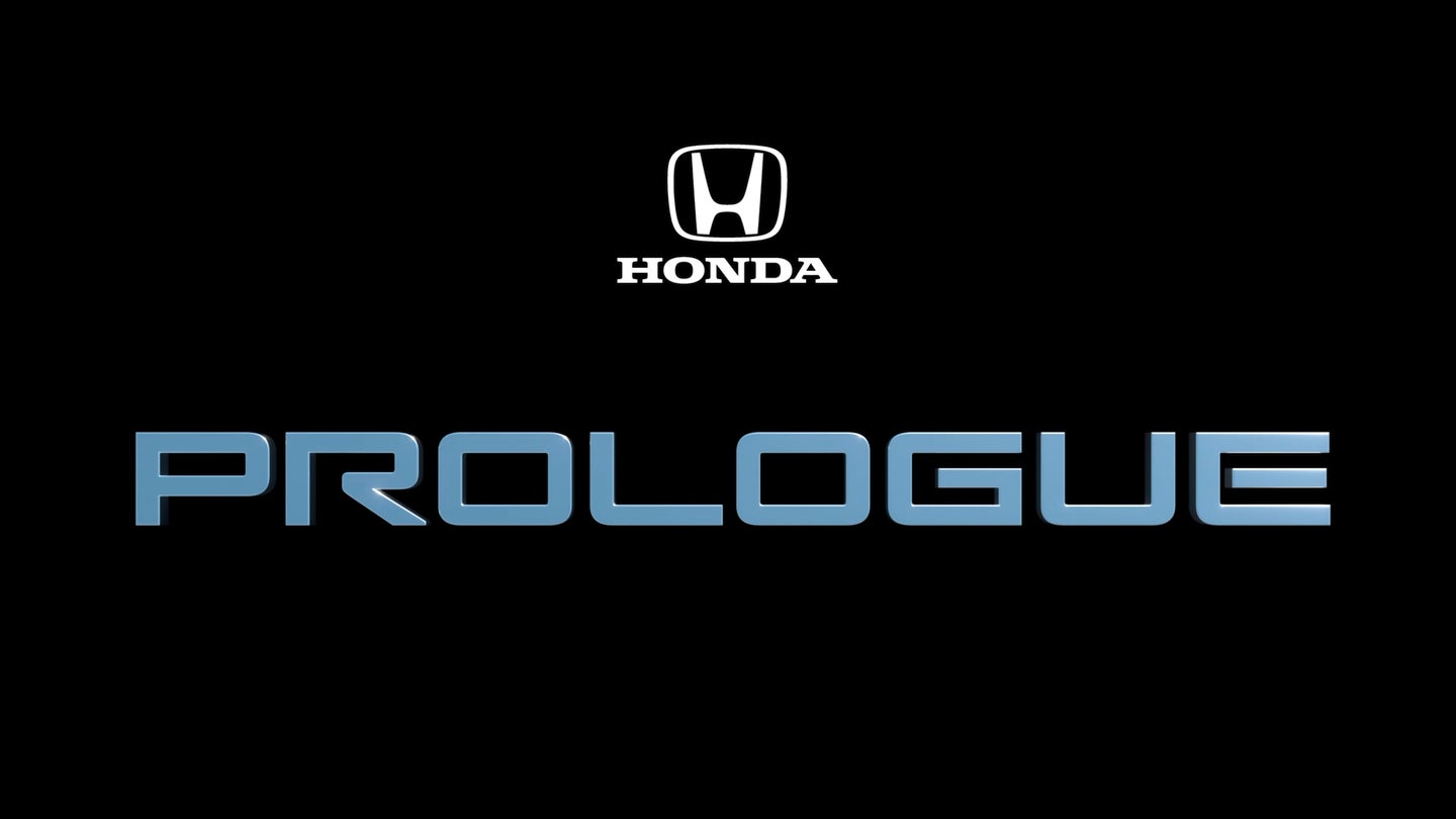 Honda Prologue: GM-Built Electric Crossover Will Debut in 2024