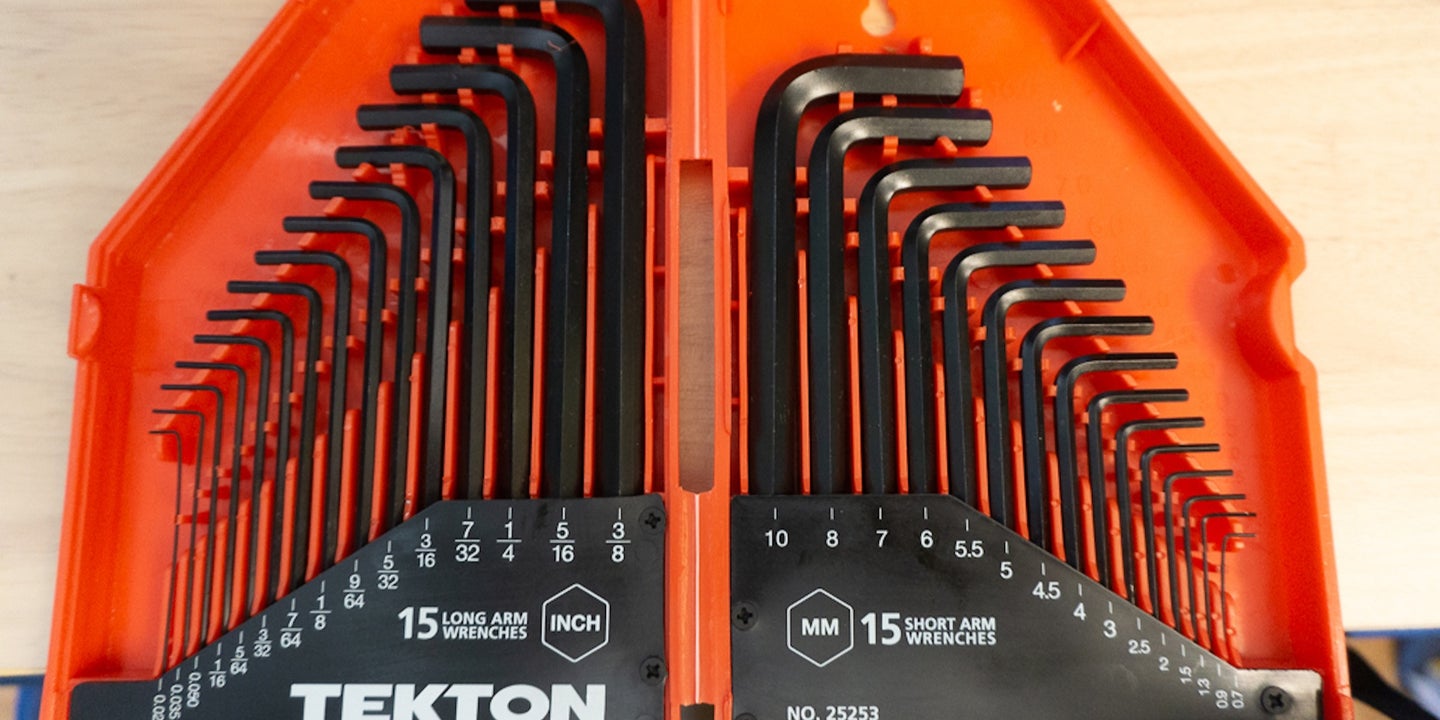 Tekton’s 30-Piece Hex Key Set Might Be the Most Dynamic Set Ever — Maybe