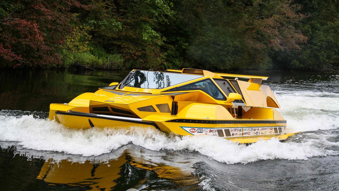The 762 HP Hydrocar Could Be Your Ticket To Amphibious Adventure