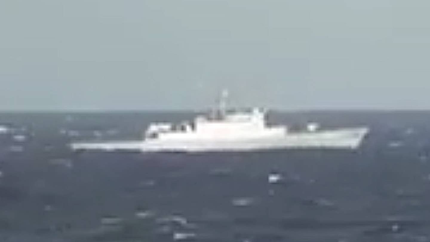 Iran Releases Video It Says Shows One Of Its Warships In The Atlantic For The First Time (Updated)