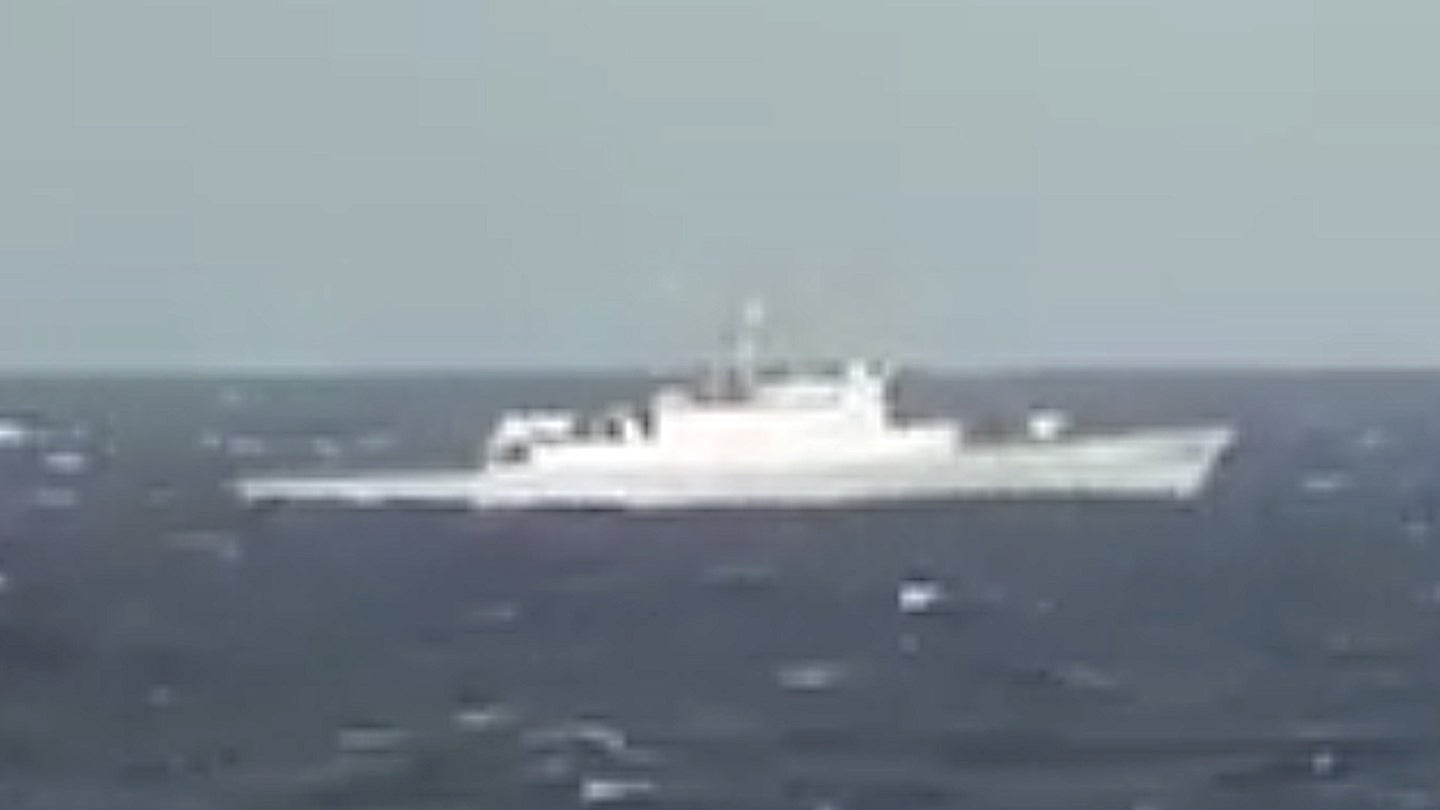 Iran Releases Video It Says Shows One Of Its Warships In The Atlantic For The First Time (Updated)