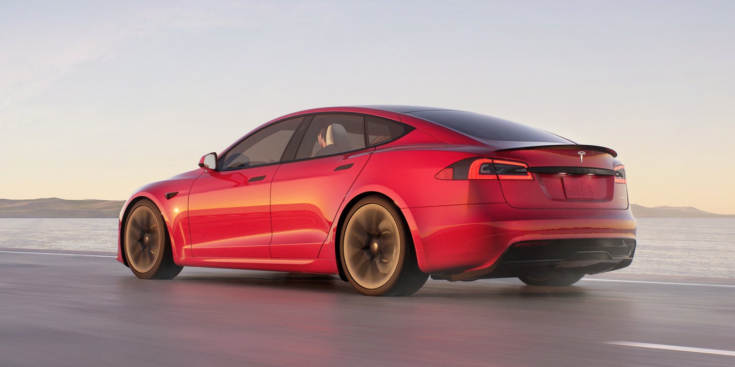 Jay Leno Confirms Tesla Model S Plaid Set a Production Car Quarter Mile Record