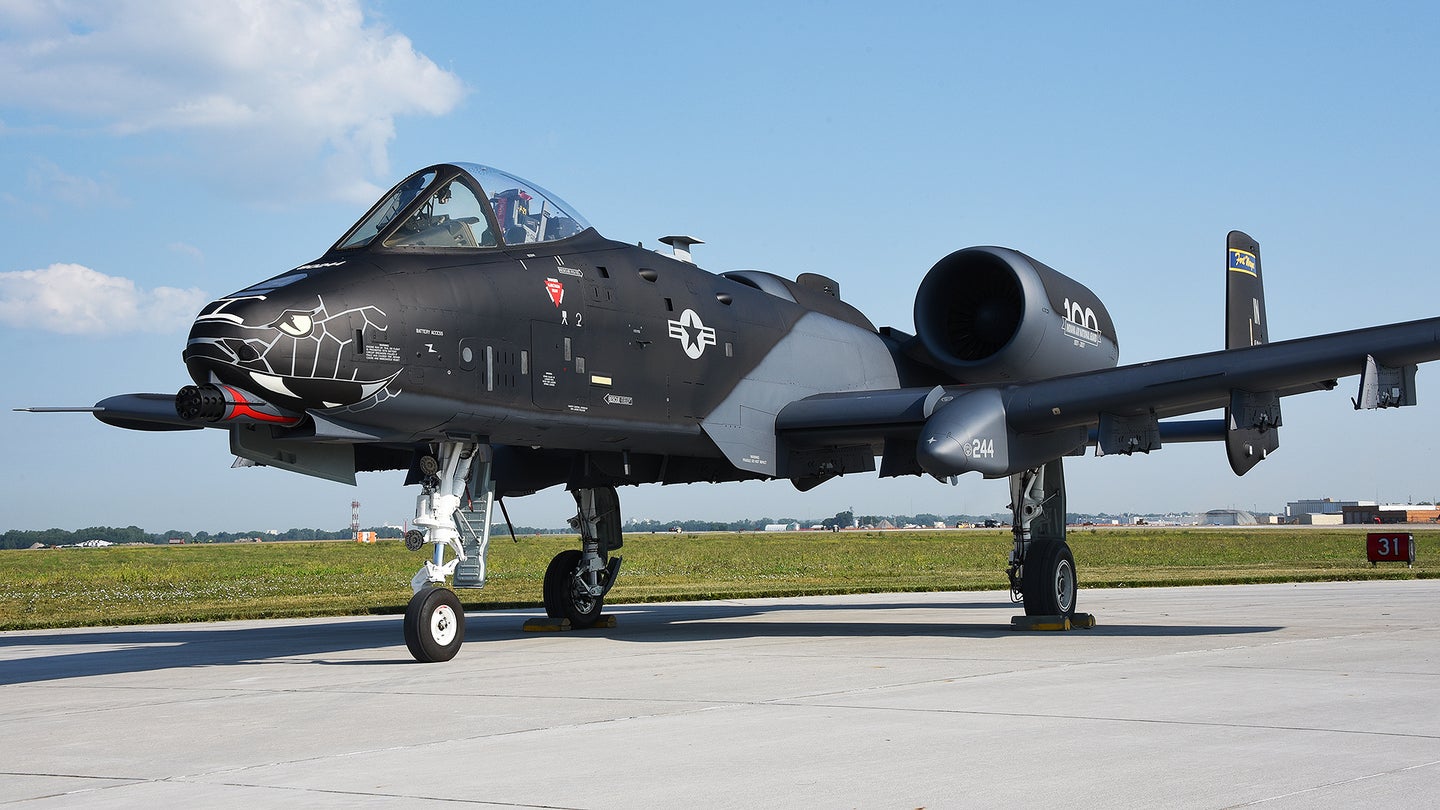 Behold The Awesomeness Of This Black A-10 Warthog
