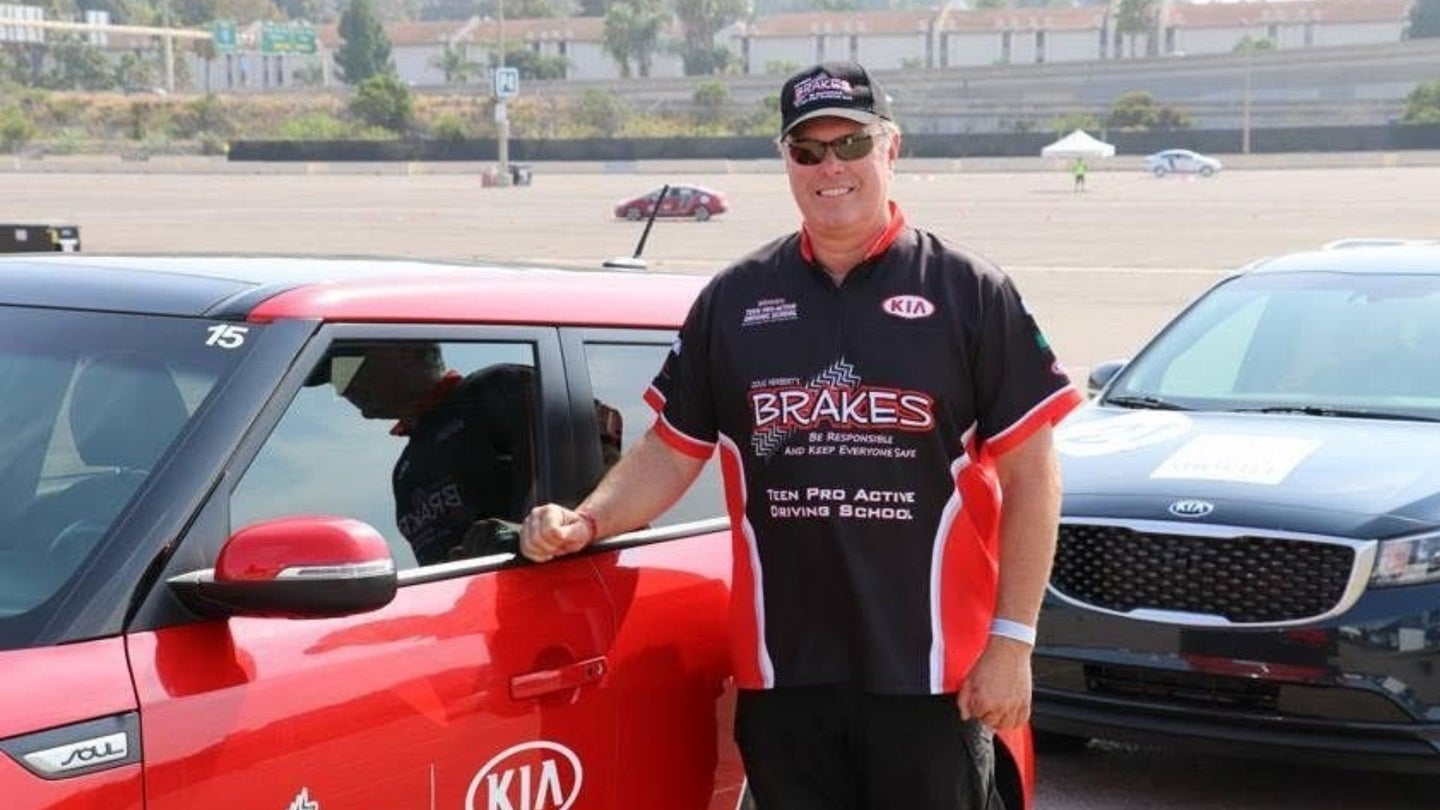 Top Fuel Drag Racer Teaches Teens How to Drive Safely in Memory of His Two Sons