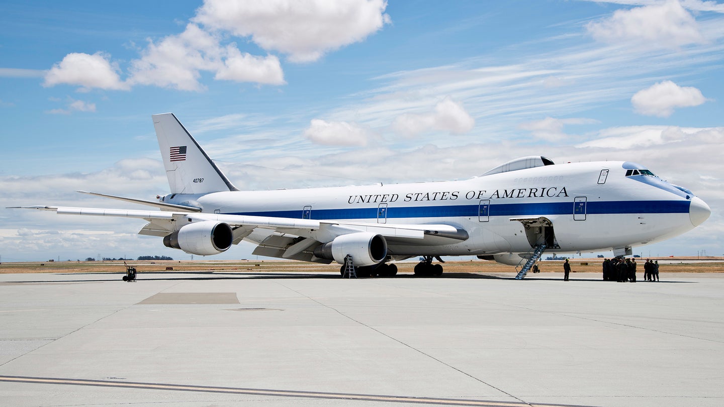 E-4B “Doomsday Plane” Just Made A Highly Unusual Visit To Secretive Tonopah Test Range Airport (Updated)
