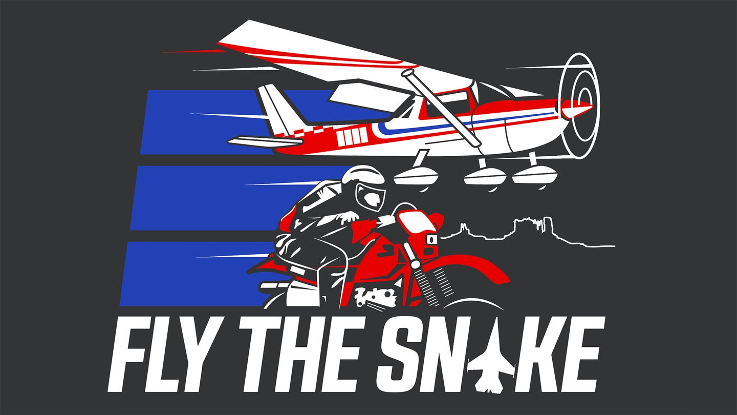 Show You Aren’t Afraid To Fly The Snake With This Rad Iron Eagle-Inspired T-Shirt