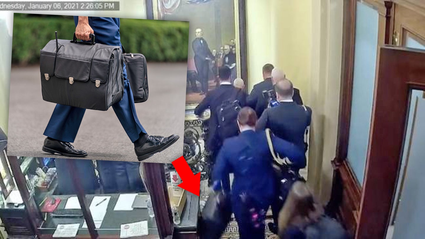 Security Surrounding Nuclear Football Being Officially Reviewed In Aftermath Of Capitol Siege