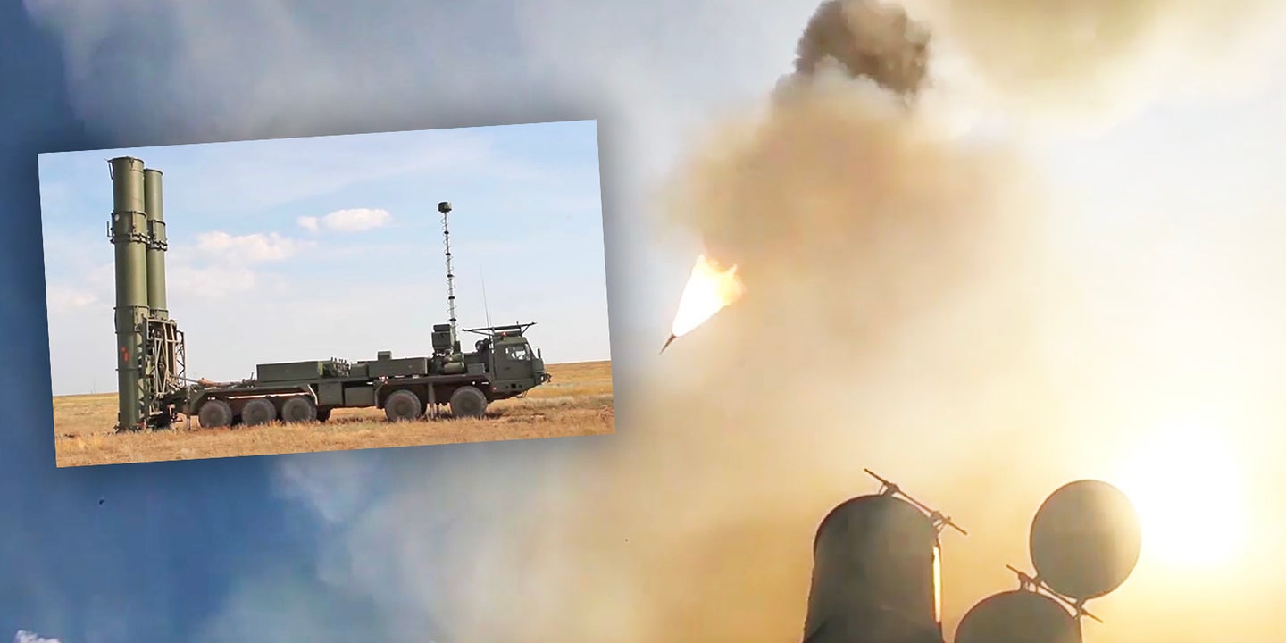 This Is Our First View Of Russia&#8217;s New S-500 Air Defense System In Action