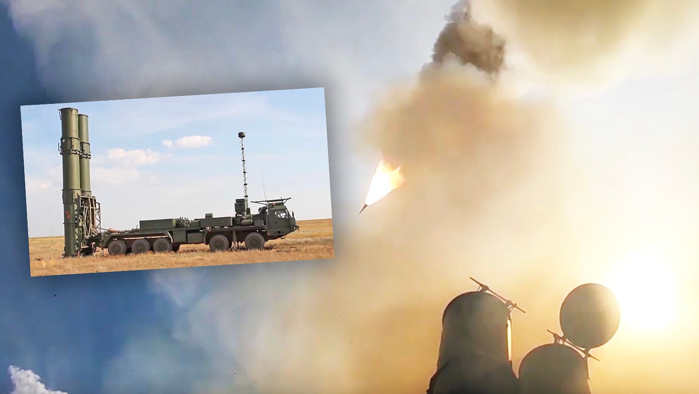 This Is Our First View Of Russia’s New S-500 Air Defense System In Action