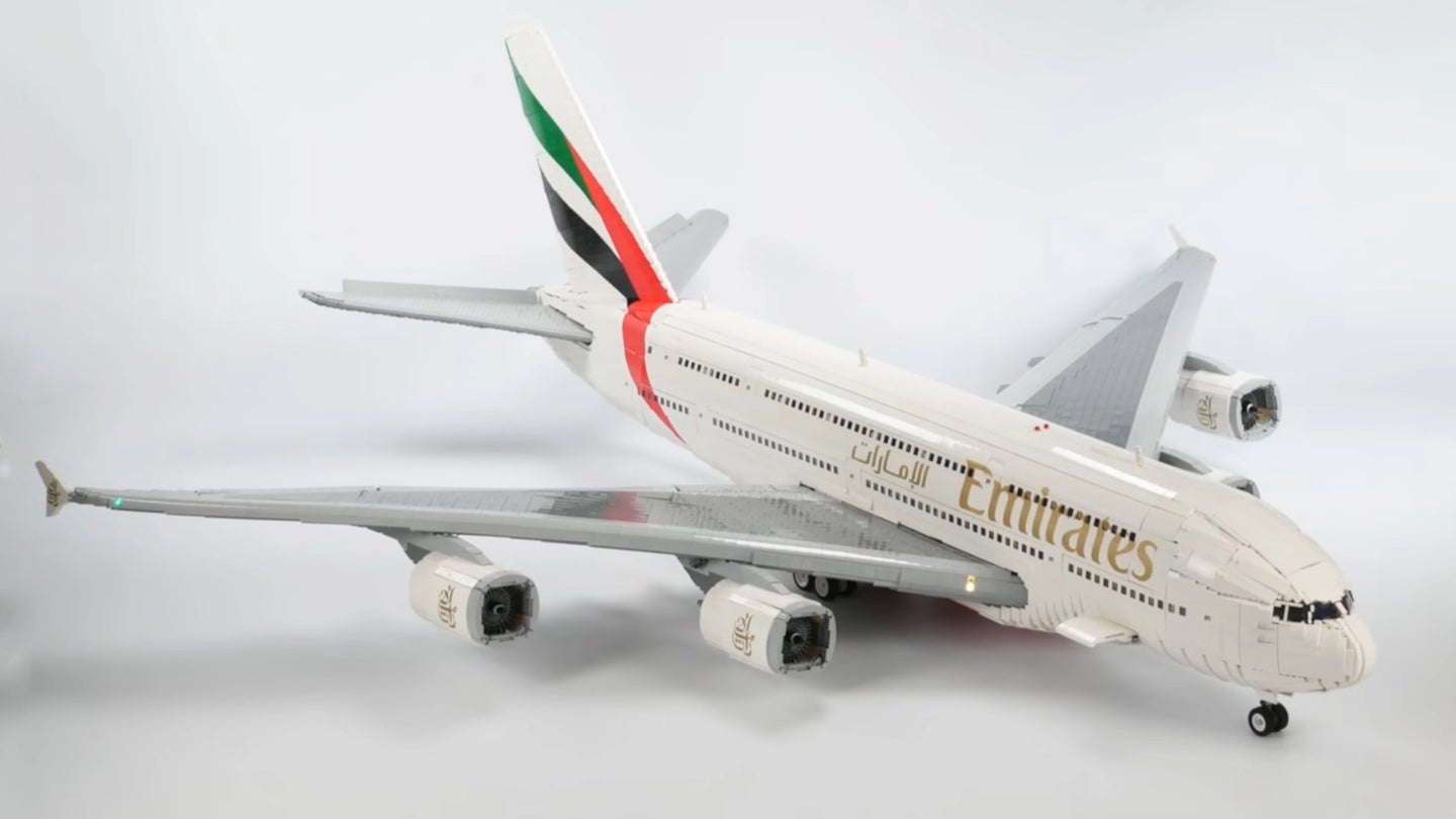 Lego Airbus A380 Is a Spot-On Recreation of the World&#8217;s Largest Airliner