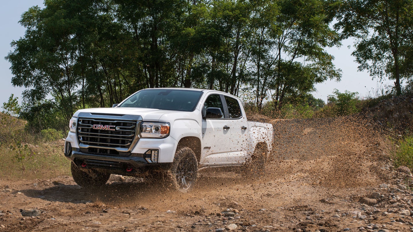 GMC Canyon AT4X Pickup Coming to Match the Chevy ZR2 Off-Road: Report