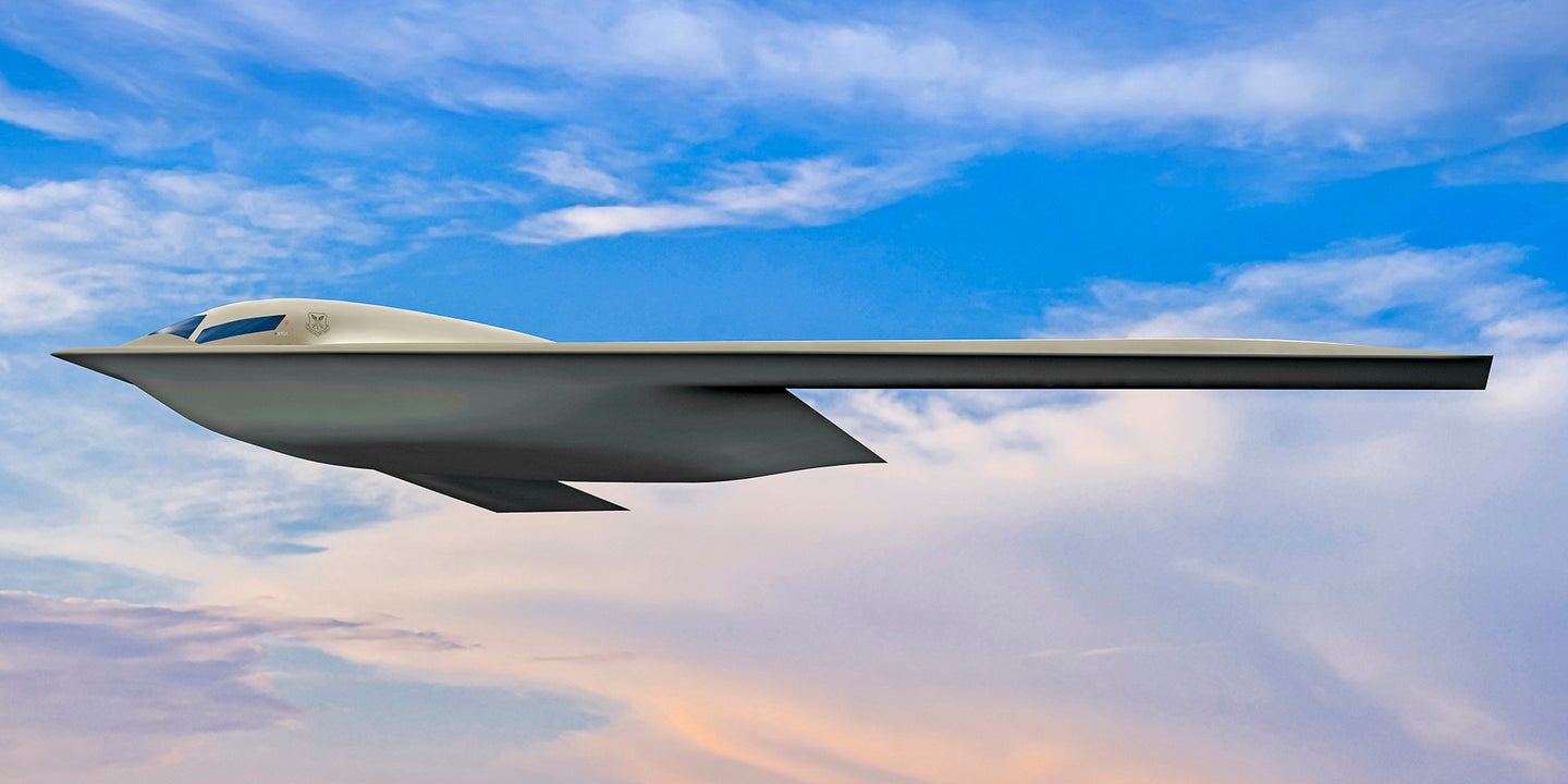 New B-21 Raider Stealth Bomber Rendering Released By The Air Force (Updated)