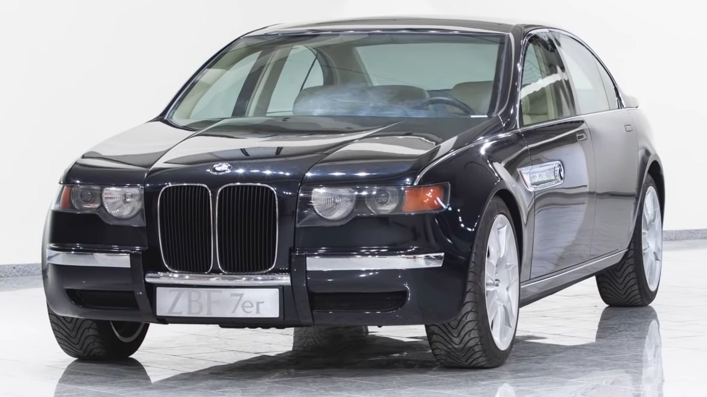 BMW Was Plotting Giant Grilles Decades Ago, Rarely-Seen 1990s Concept Shows